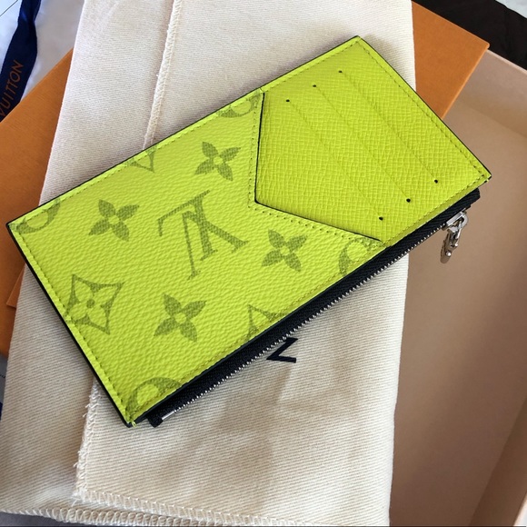 LOUIS VUITTON CARD COIN PURSE JAUNE **SOLD OUT** - Picture 4 of 4
